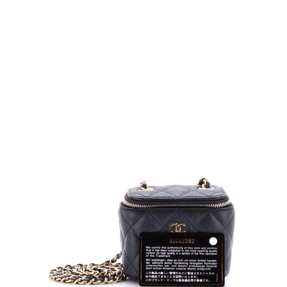 Chanel Classic Vanity Case With Chain #205329C32B